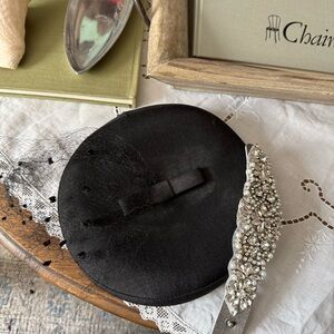 1950s vintage hat and crystal band bundle!